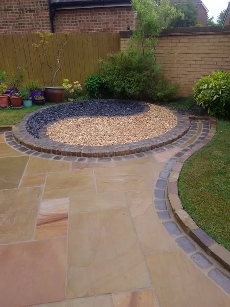 Sandstone Patio Installation in Gaithersburg